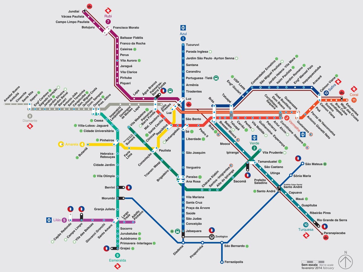 metro peta Sao Paulo